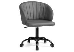 Офисное кресло Пард экокожа серый (59x60x78)