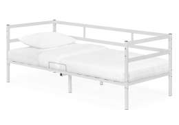 Кровать Лавли 90х190 белая (90x196x75)